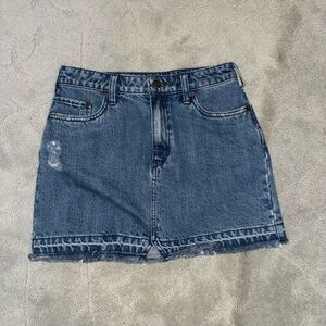 Free People Denim skirt
